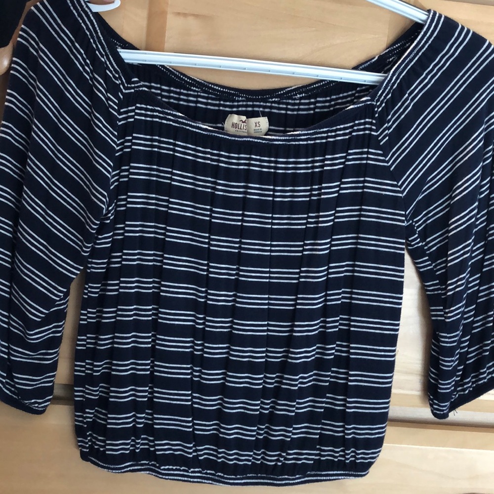 Hollister off the shoulder shirt